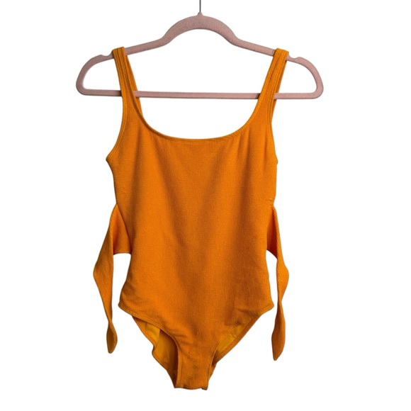 & Other Stories Other - & Other Stories Bright Orange Tie Swim Bathing Suit